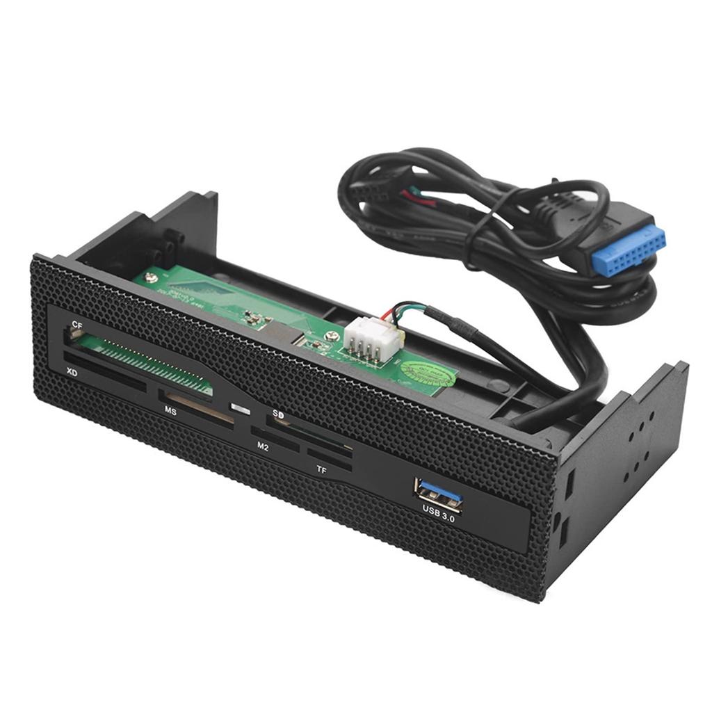 PC Built-in Card Reader, USB 3.0 Port, M2, SD, MSXD, CF, TF Card, Front Panel Portal.