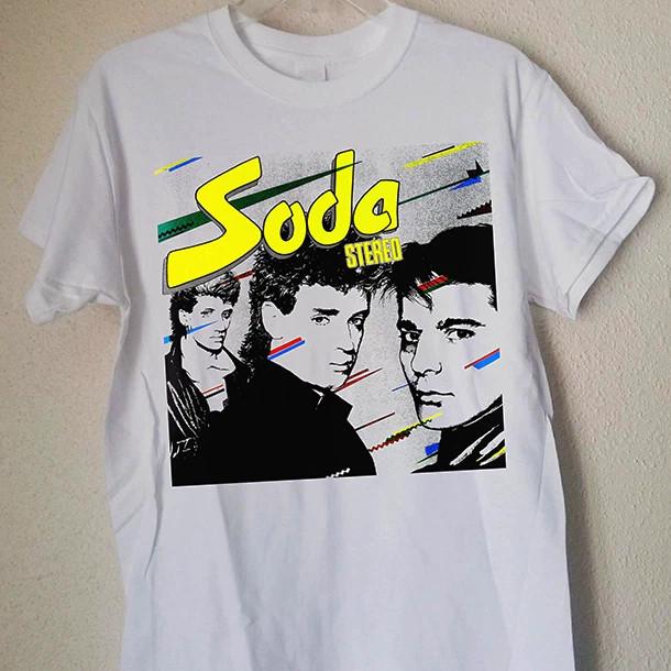 Soda Stereo 1982 New White Retro T-Shirt TU1791 L