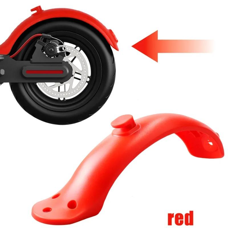 Skateboard Rear Mudguard For Electric Scooter Fender Bracket Mud Guard Red Black White Accessories