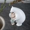 European Creative Polar Bear Ornaments Bear Hug Children Home Entrance Room Living Room Decoration Resin Craft Ornaments