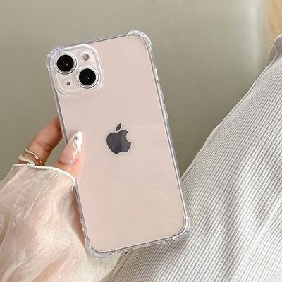 Soft Shockproof Transparent Phone Case For iPhone 17 16 15 14 11 Pro Max 7 8 Plus XS X XR Mini SE Clear Bumper Back Cover