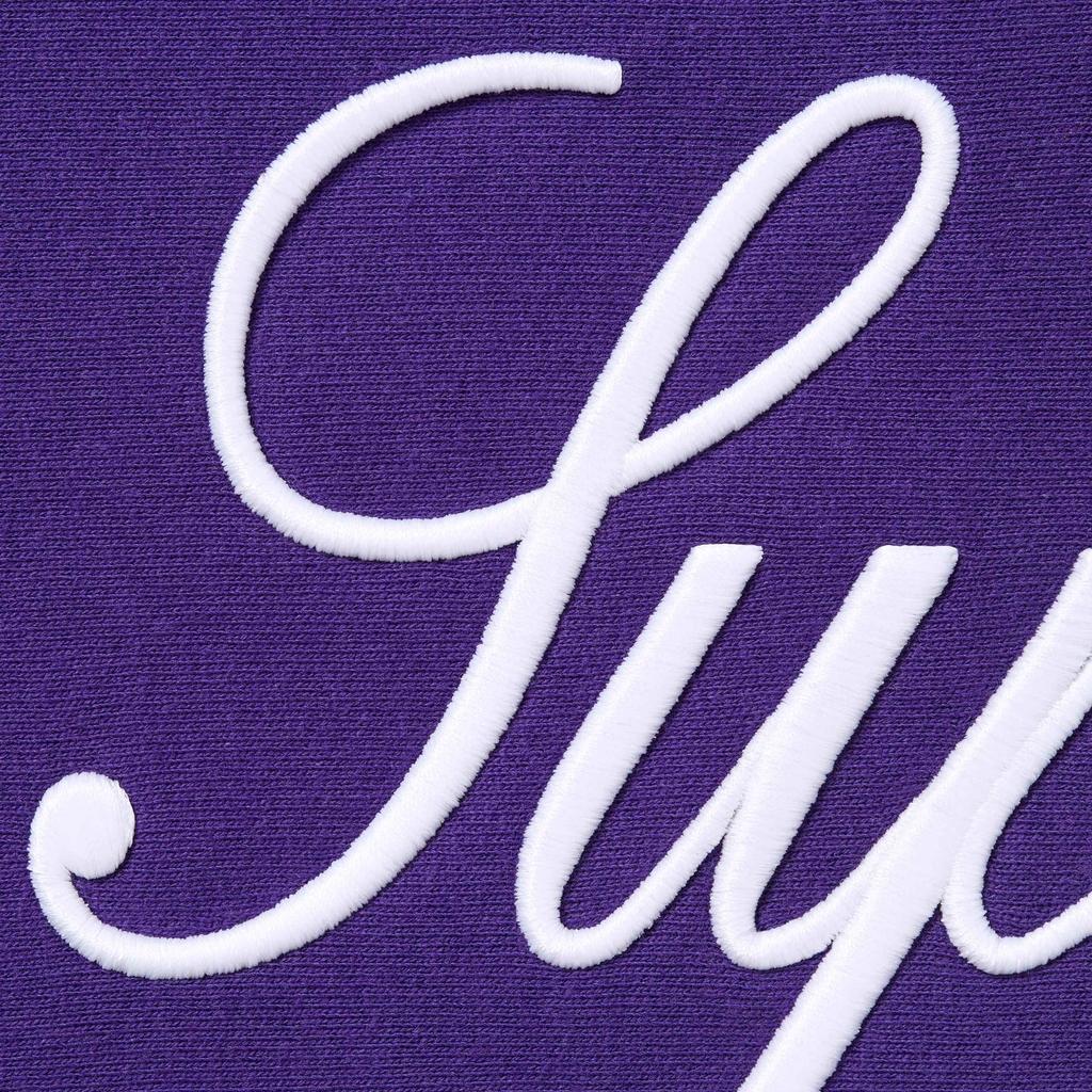 Supreme FW24 WEEK1 Embroidered Script Hooded Sweatshirt Logo Unisex SUP-FW24-010
