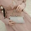 New Model, Dinner In Hand, Diamond-encrusted Ring Head Diagonal Span, Banquet In Hand, Women's Bag, Dress, Socialite, Shoulder Hand-held