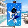 Weltraumabenteuer Astro Bot Strandtuch, Schnelltrocknend, Pflegeleicht, Geeignet für Fitness und Strandurlaub, Sport-Essential