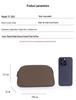 Women's Genuine Cowhide Leather Long Wallet with Phone Holder and Zipper