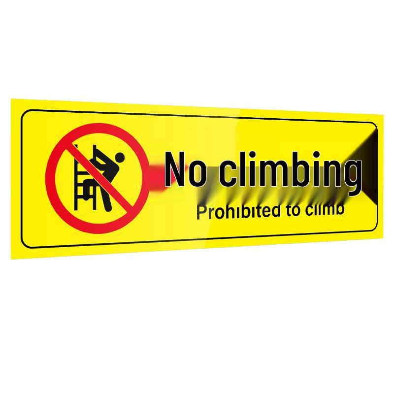 Industrial Safety Warning Signs 10x30cm
