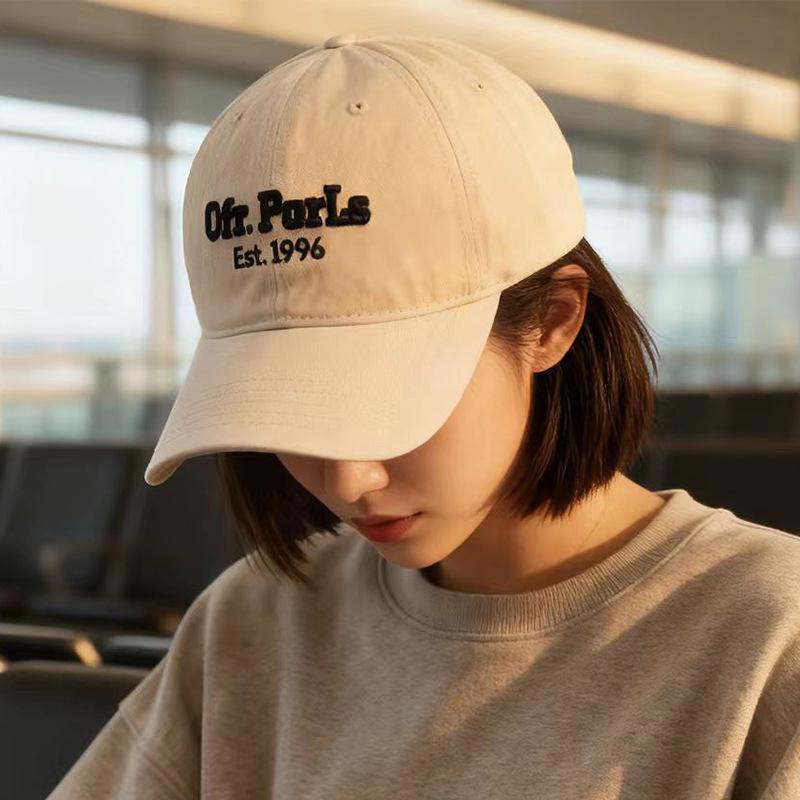 

Baseball cap female wide brim four seasons face small sun hat student duck tongue hat male 【regular】