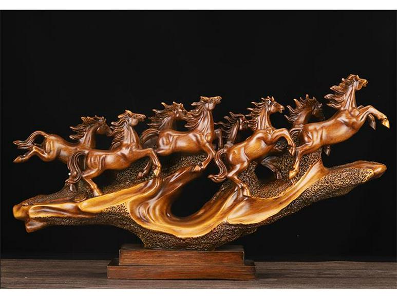 Bestseller Ma Dao Cheng Gong Pferdefigur - Perfekt für Foyer, Wohnzimmer, Weinschrank oder Büro; Ideales Einweihungs- oder Eröffnungsgeschenk.