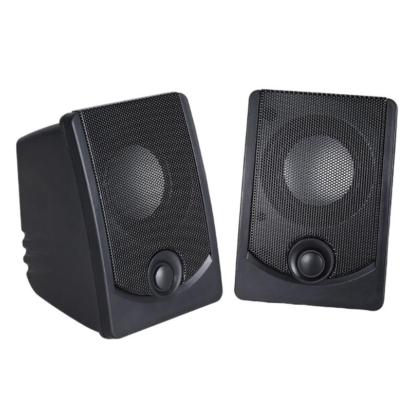 

USB Desktop Speaker Computer Speaker Clear Sound, User Friendly Operation & Strong Vibration Subwoofer for Clear Output 1