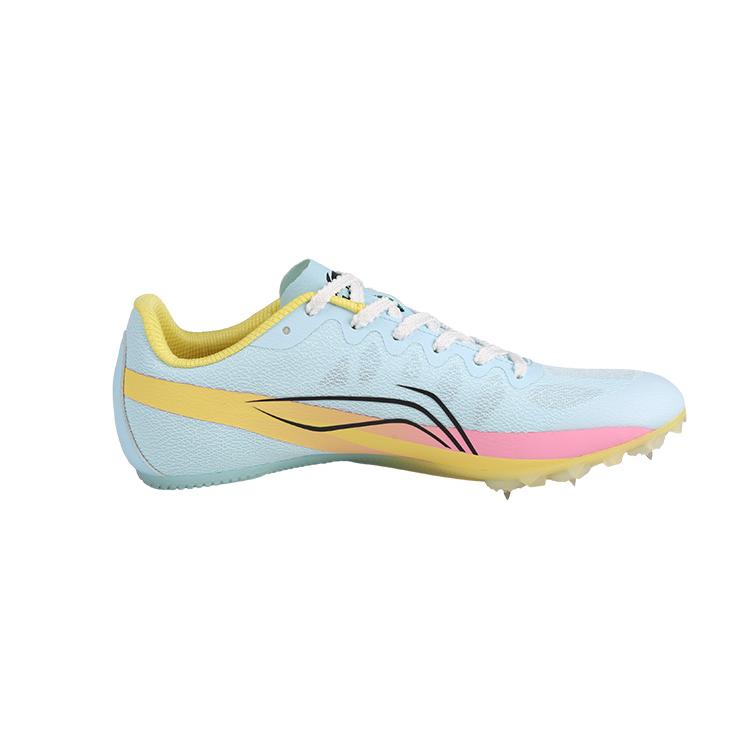 New LiNing Cushioning Abrasion Resistant Lightweight Low Top Sprint Running Shoes Unisex Cotton Candy LJJT911-3