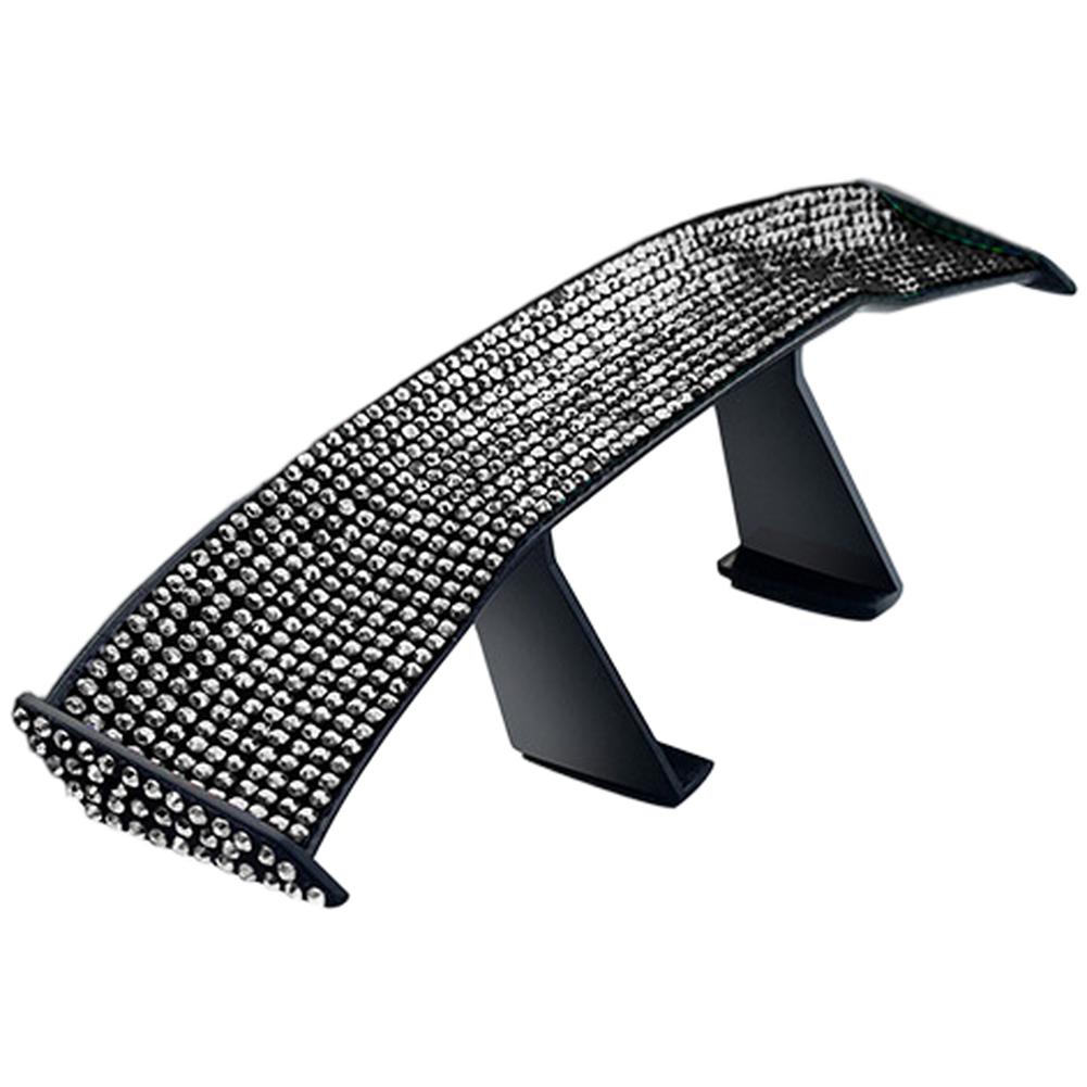 Rear Spoiler Wing for Cars with ABS Construction Fitment No Drilling Needed Featuring Strong Backing for Easy Mounting