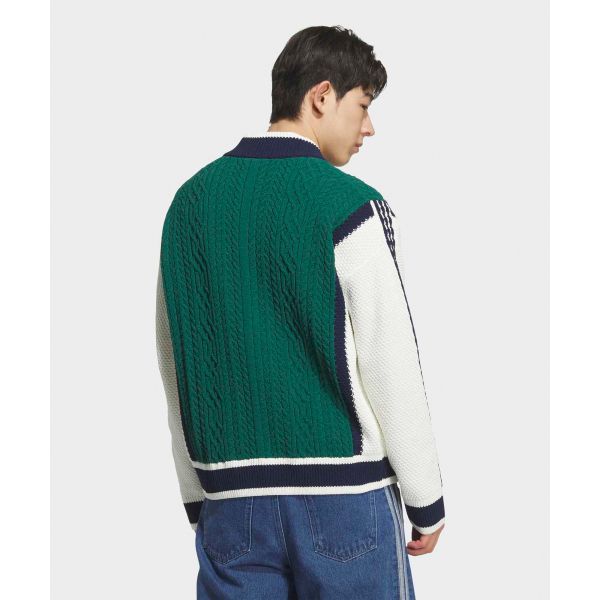 adidas Originals Vest Comfortabel Zacht Huidvriendelijk Los Gebreid Vest Heren Tops KS5962