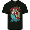 Christmas Bad Santa Claus Funny Christmas Men Cotton T-Shirt - Men's Summer Cotton Graphic Tee