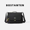 BOSTANTEN Men's Shoulder Bag, Crossbody Bag, Messenger Bag, Sport Bag, Black