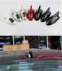 Solar Power Shark Fin Anti-rear-end Warning Lamp LED Decoration Strobe Lamp Gray