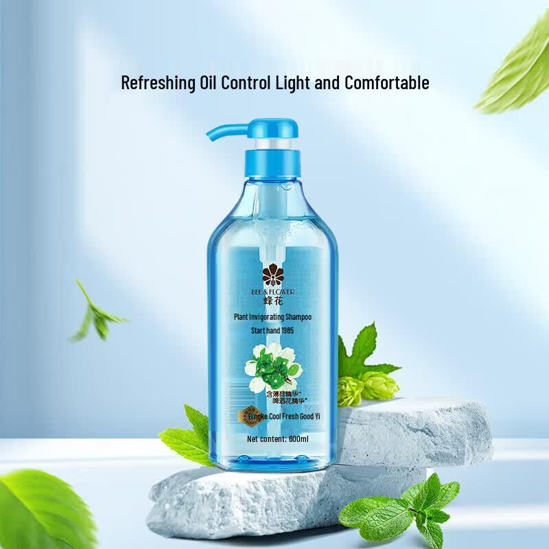BEE&FLOWER Dual Plant Peppermint Refreshing Shampoo