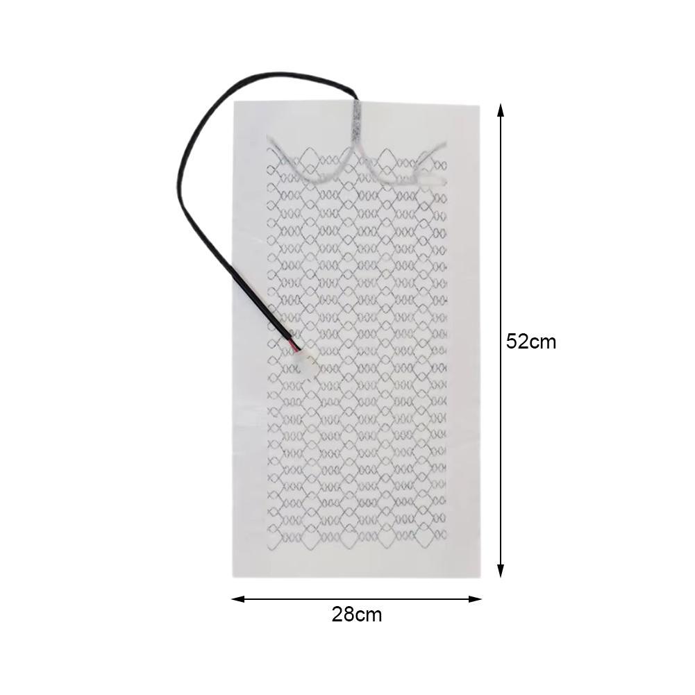 Universal Car Seat Heated Heating Heater Carbon Fiber Car Seat Heat Pads Kit Cushion Mat Winter Warmer Seat Covers Set