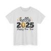 Frohes Neues Jahr 2025 Neujahrsparty Freunde Familie Erwachsene Kind T-Shirt Herren Damen Tops
