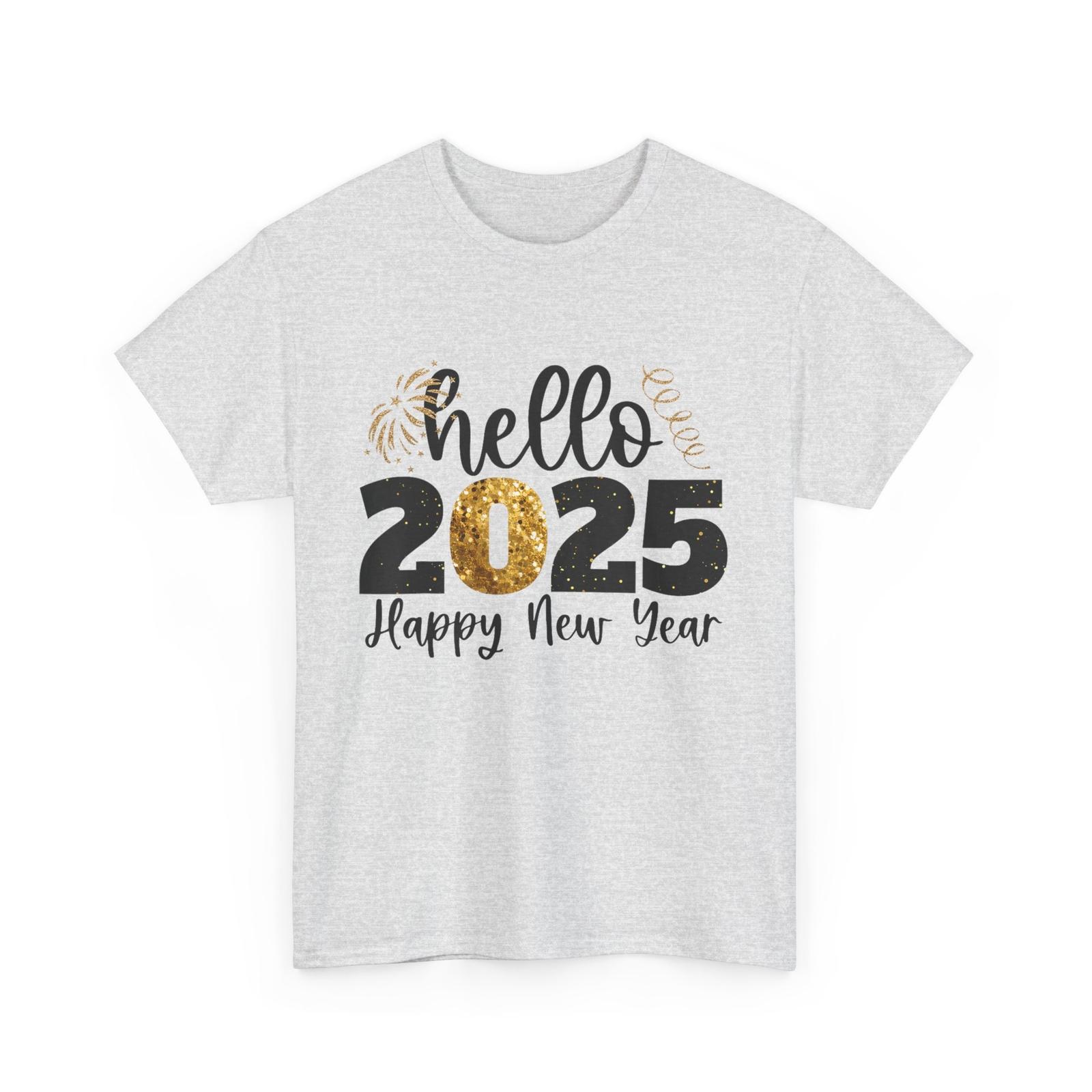 Happy New Year 2025 New Year Party Friends Family Adults Kid T-Shirt Mens Womens Tees Top L