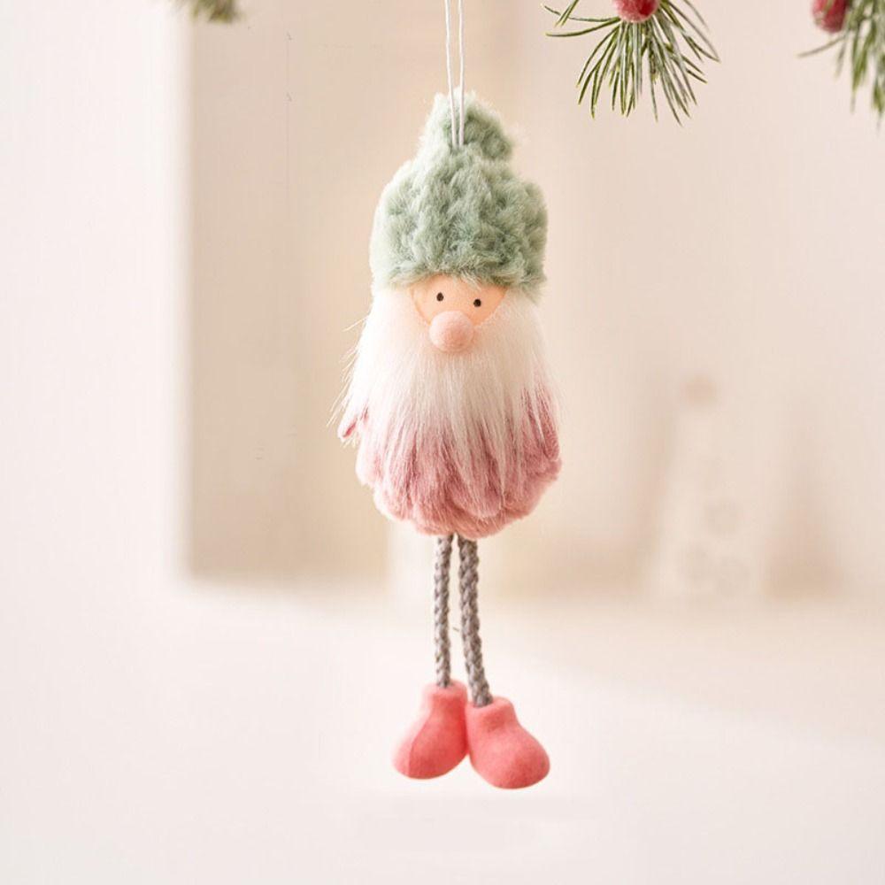 Xmas Ornament Plush Doll Pendant Snowman Christmas Tree Pendant Home Decoration
