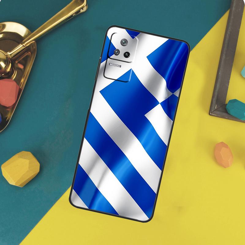 

Greece Greek Flag Case For Xiaomi 15 14 13 Ultra 11T 12T 13T 14T Pro POCO X7 Pro X3 X5 X6 F5 F6 M6 Pro Funda POCO F5 Pro