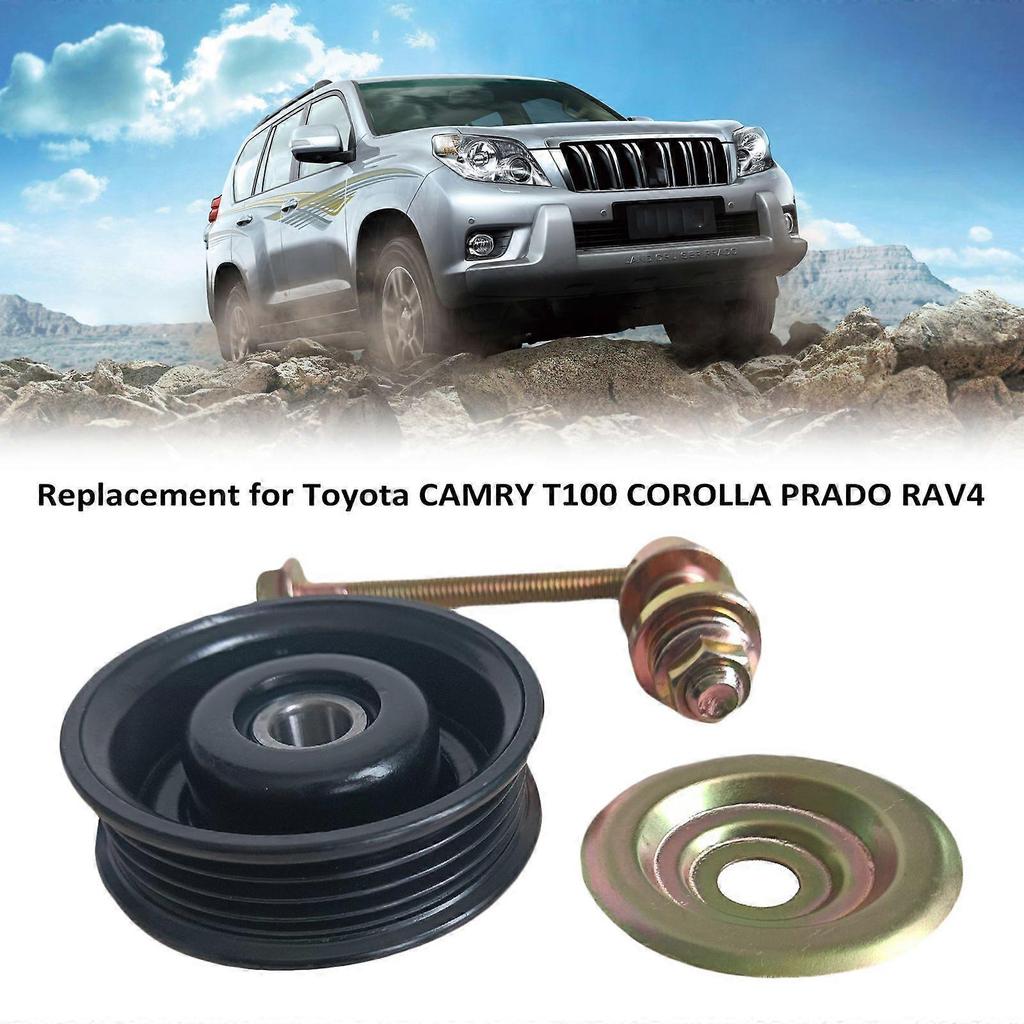 A/C Drive Belt Tensioner Pulley Kit Replacement for Toyota CAMRY T100 COROLLA PRADO RAV4, 88440-26100