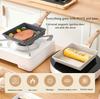 Omelette Egg Roll Pan Japanese square tamako cooking pot with Detachable Anti Scalding Handle for All Stove smokeless pot