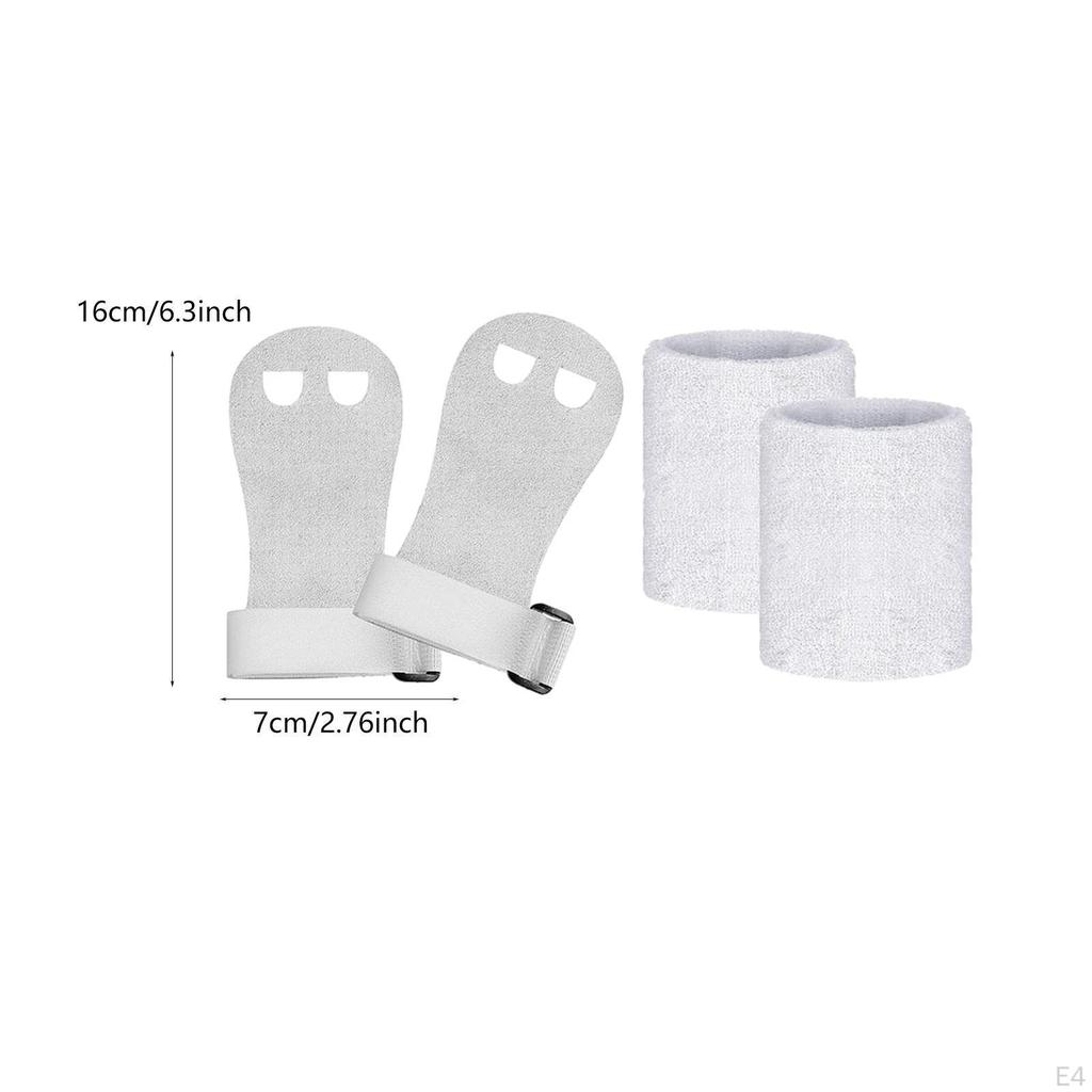Children&#39;s Hand Grips with Wristband And Gymnastic Bar, Palm Protection, Suitable for