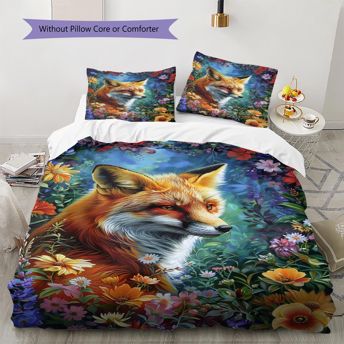 

Дитячий Плед-Ковдра Комплект Постільної Білизни Зворотний Бік Наволочка Домашній Декор Подарунок на День Народження (1 * підковдра + 2 * наволочка, без наповнювача) 135x200cm