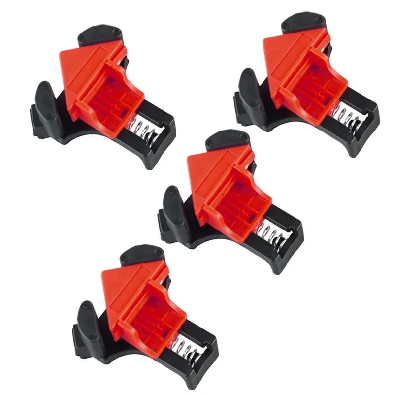 

90 Degree Angle Clamps Woodworking Corner Clip Right Angle Fixer Tools Quick Adjustable Hand Tools Furniture Fixing