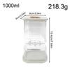 Storage Containers For Food Leakproof Food Storage Airtight Pickle Jar For Grounds Cereal Sugar Tea Dried Goods Nuts Flour