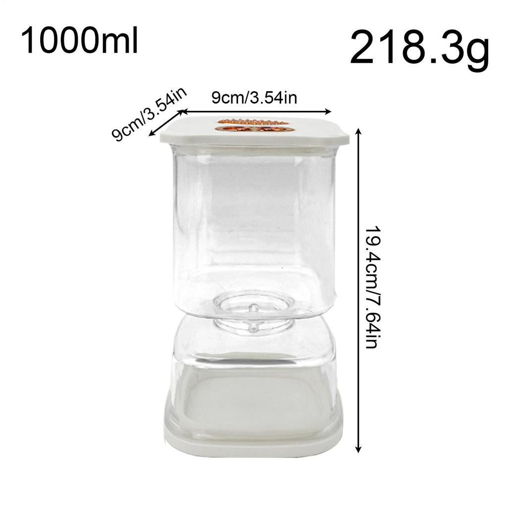 Storage Containers For Food Leakproof Food Storage Airtight Pickle Jar For Grounds Cereal Sugar Tea Dried Goods Nuts Flour