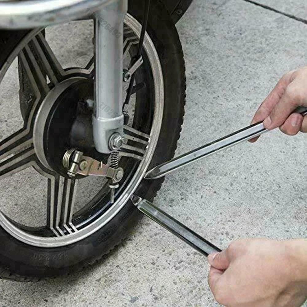 1/3PC Car Tire Wrench Removal Tool Steel Spoon Tire Iron Rim Opener Lever Changer Repair Tools Motorcycle Bicycle Accessories