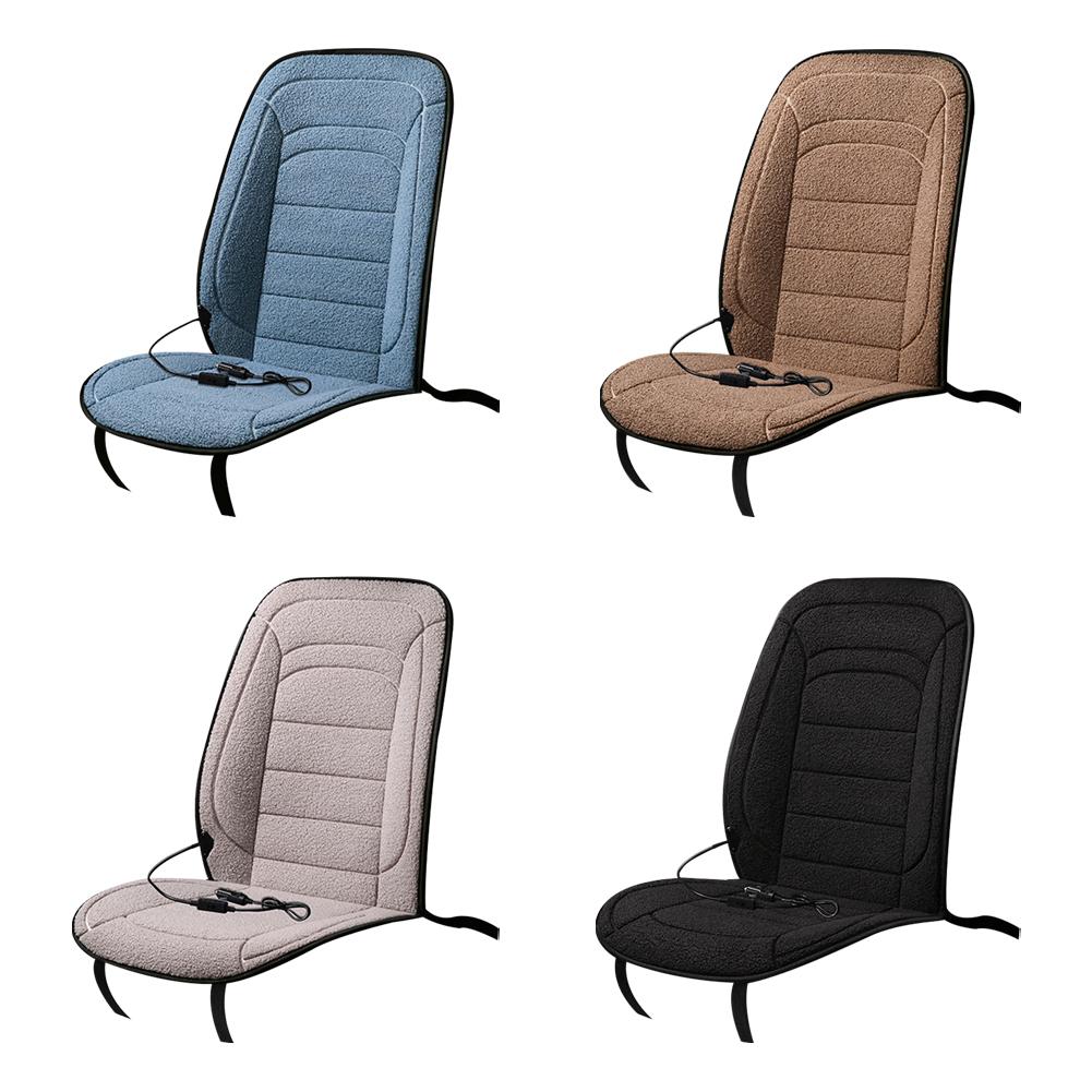 Cars Heated Seat Covers Heating Vehicle Seat Cushion With Backrest 12V Winter Comfort Fast Heating Cushion For Driver Passenger