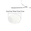 1-10 Pezzi Dischi Acrilici Trasparenti da 5-15 cm, Lastre Rotonde in Plexiglass Spesse 2-9.5 mm per Sottobicchieri Fai-da-te, Tovagliette e Progetti di Pittura