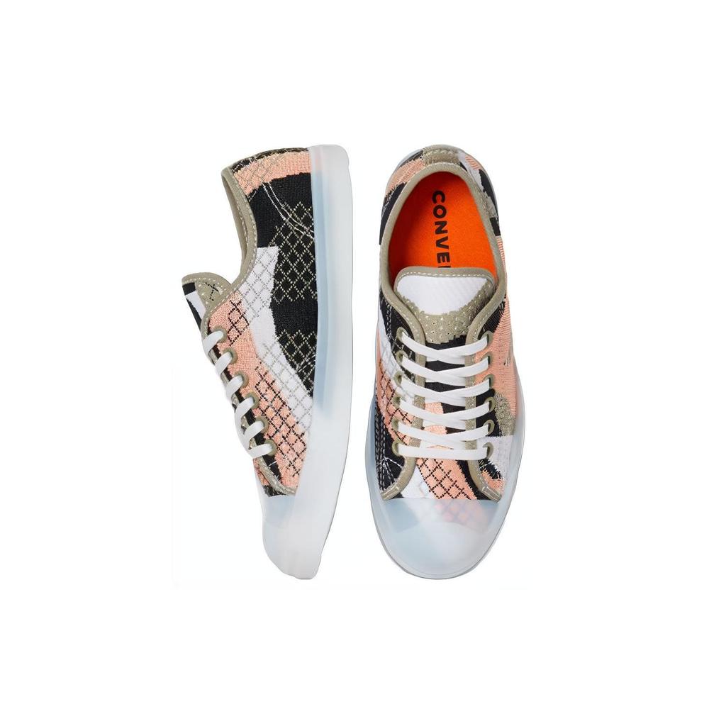 Converse Jack Purcell LP Canvas Slip Resistant Waterproof Low Top Skate Shoes Unisex Sneakers Black Orange 570577C