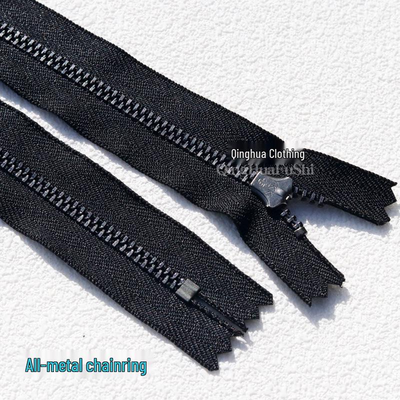 YKK3YG Měděný Gunmetal Zip pro Džínové Kalhoty, Kožené Tašky, Společenské Kalhoty - Originální Produkt