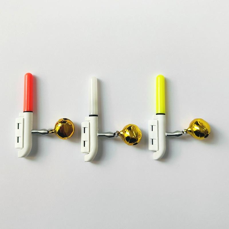 5Pcs Reusable Electronic Light Stick With Bell Led Fishing Alarms Set Accessories Fishing Electronic Rod Luminous Stick Light