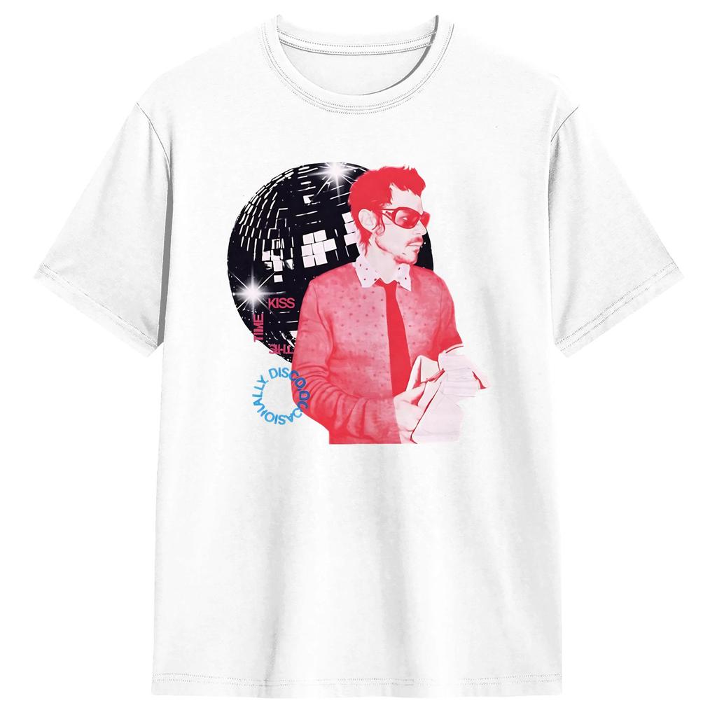 Men Harry Styles Kiss All The Time Disco Occasionally T Shirt  Cotton Clothes Funny Short Sleeve Tee Shirt New Arrival TShirt