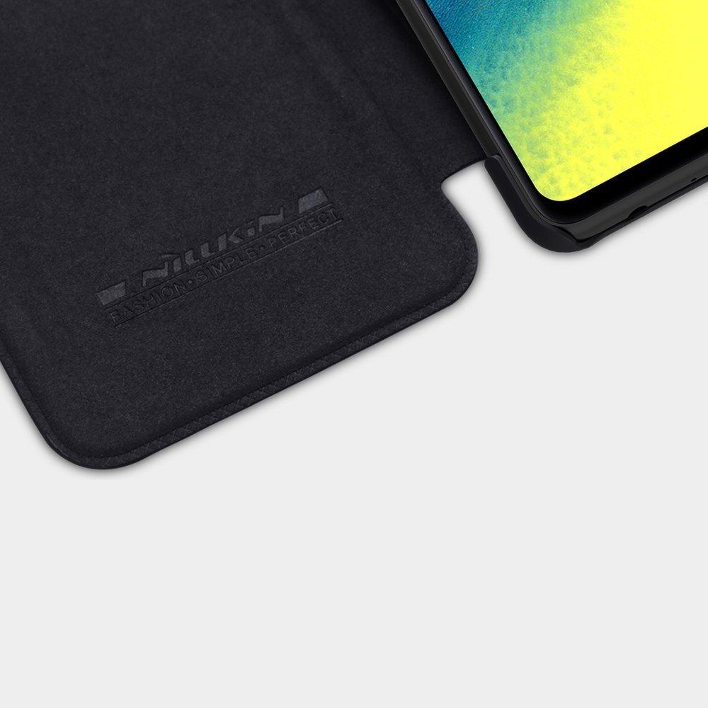 Nillkin Qin Leather Flip Case for Samsung Galaxy A72 4G - Black