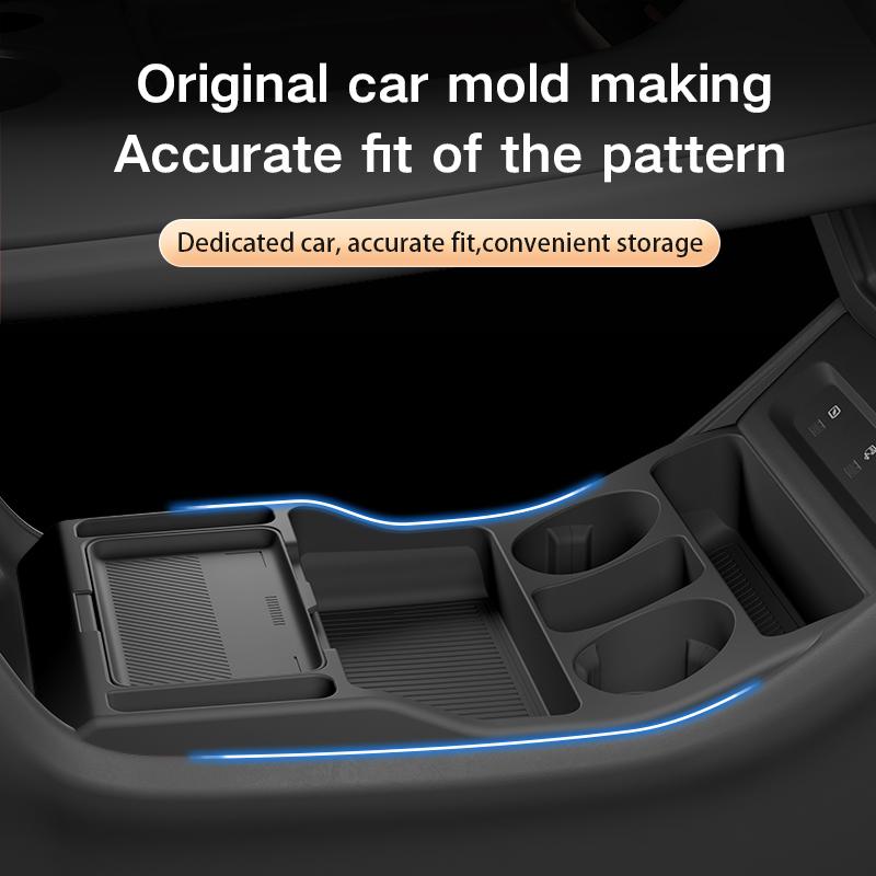 Suitable for Changan Qiyuan Q07 Central Control Under The Storage Box Storage Box Lower Layer Car Supplies Decoration