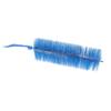 Fan Dusting Brush Household Long Handle Dusting Brush Bendable Multipurpose Fan Cleaning Brush Blue