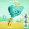Flying Saucers Disc Launcher Kids Flying Toys Pull String Throw Catch Outdoor Sport Propeller Children Toys Gift for Boys Girls