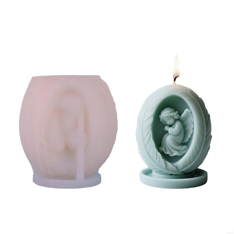 Safe Silicone Mould For Making Angel Girl Shaped HX6C