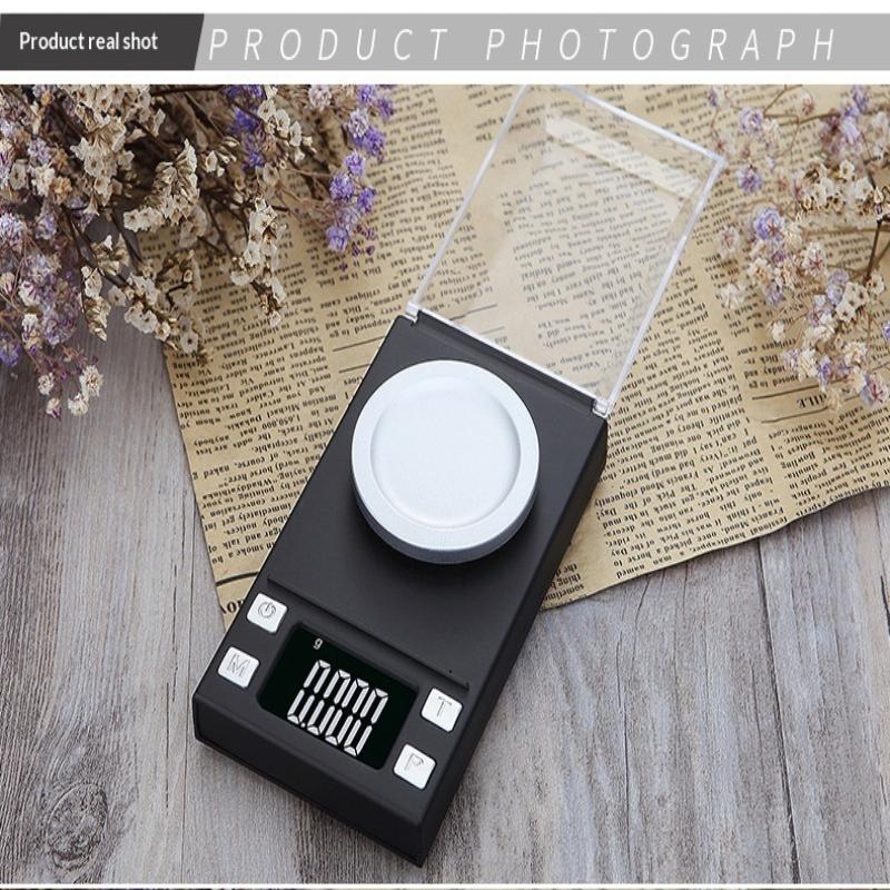 High Precision 0.001G Jewelry Pocket Scale Digital Carat Diamond Milligram Weighing Balance For Ingredients And Gems