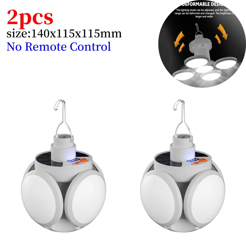 Outdoor Hiking Tent LED Solar Soccer Light Bulb Searchlights USB DC Rechargeable Portable Lantern Flashlight Camping Supplies