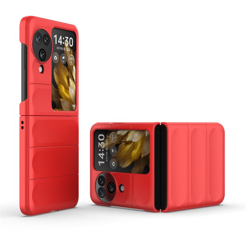 For OPPO Find N3 Flip Case OPPO Find N2 N3 Flip 5G Cover Luxury Matte PC Shockproof Protective Hard Back Cover OPPO Find N3 Flip