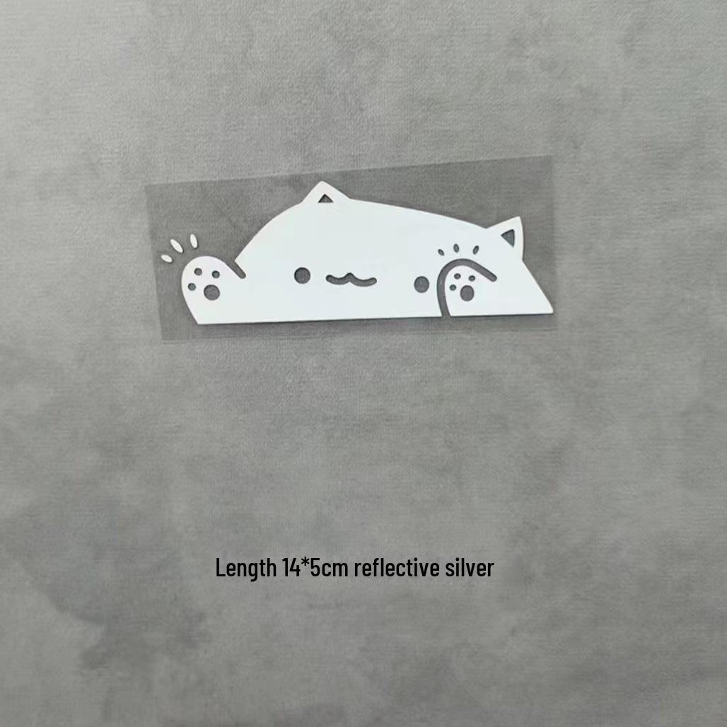 

Креативные наклейки на машину с котами: Игривые рисунки котят для украшения окон и покрытия когтей