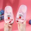 Kids PVC Slippers Cute Cartoon Bear Home Shoes For Toddler Soft Bottom Non-Slip Summer Beach Flip Flops Casual Children Slippers