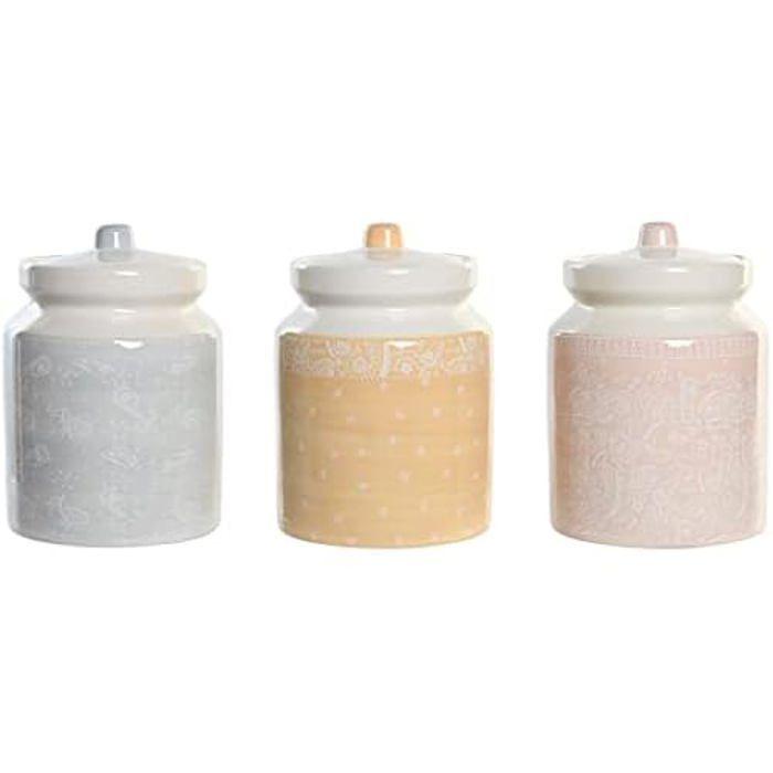 Flacon - DKD Home Decor - Standard - Couleurs Variées - 12x12x16 Cm - Matériau Multiple